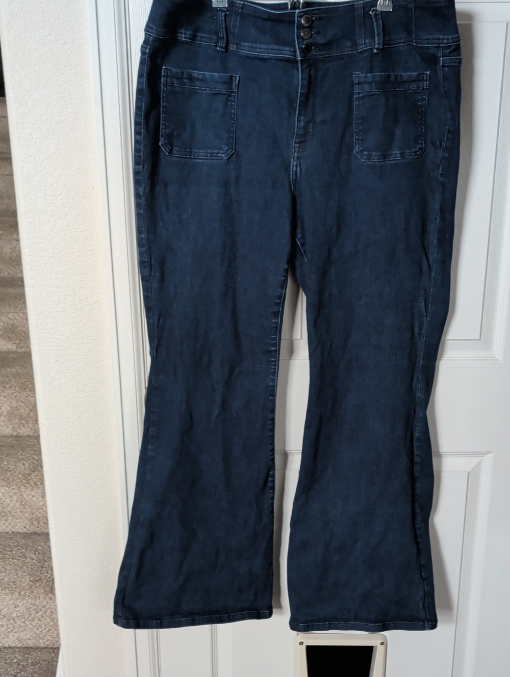 Lane Bryant Dark Indigo Flare Jeans